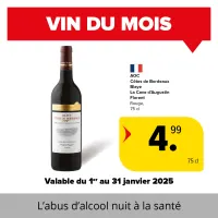 Vin rouge du mois